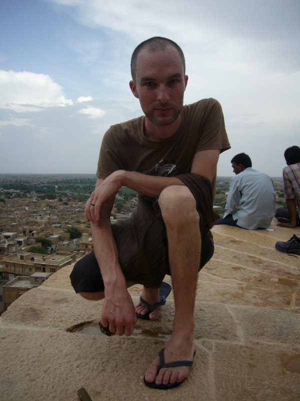 Travel - India - Rajasthan - Jaisalmer - The Red Fort - The Bastion Walls